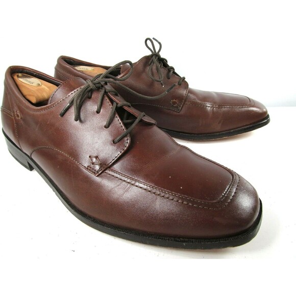 Florsheim Oxfords Washington Brown Leather Apron Toe Mens Size US 13 D main image 8